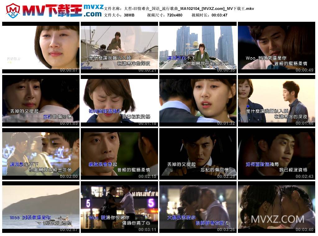 大哲-旧情难舍_国语_流行歌曲_MA102104
